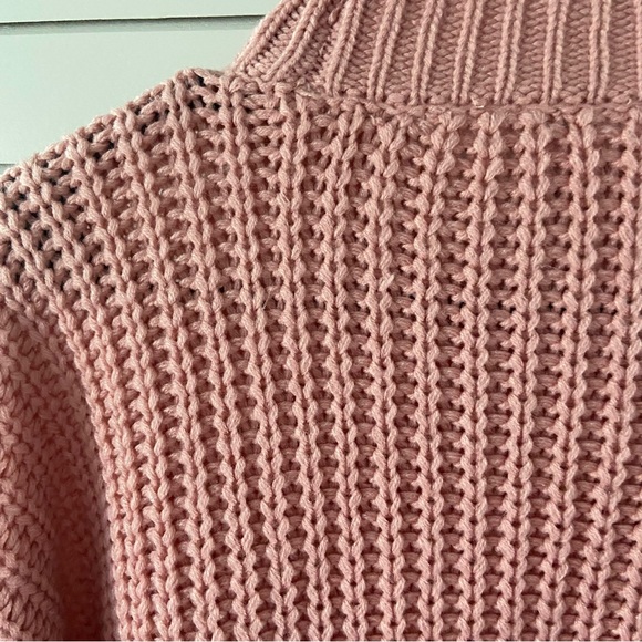 Time & Tru Pink Knit Sweater Size Large - Picture 9 of 10